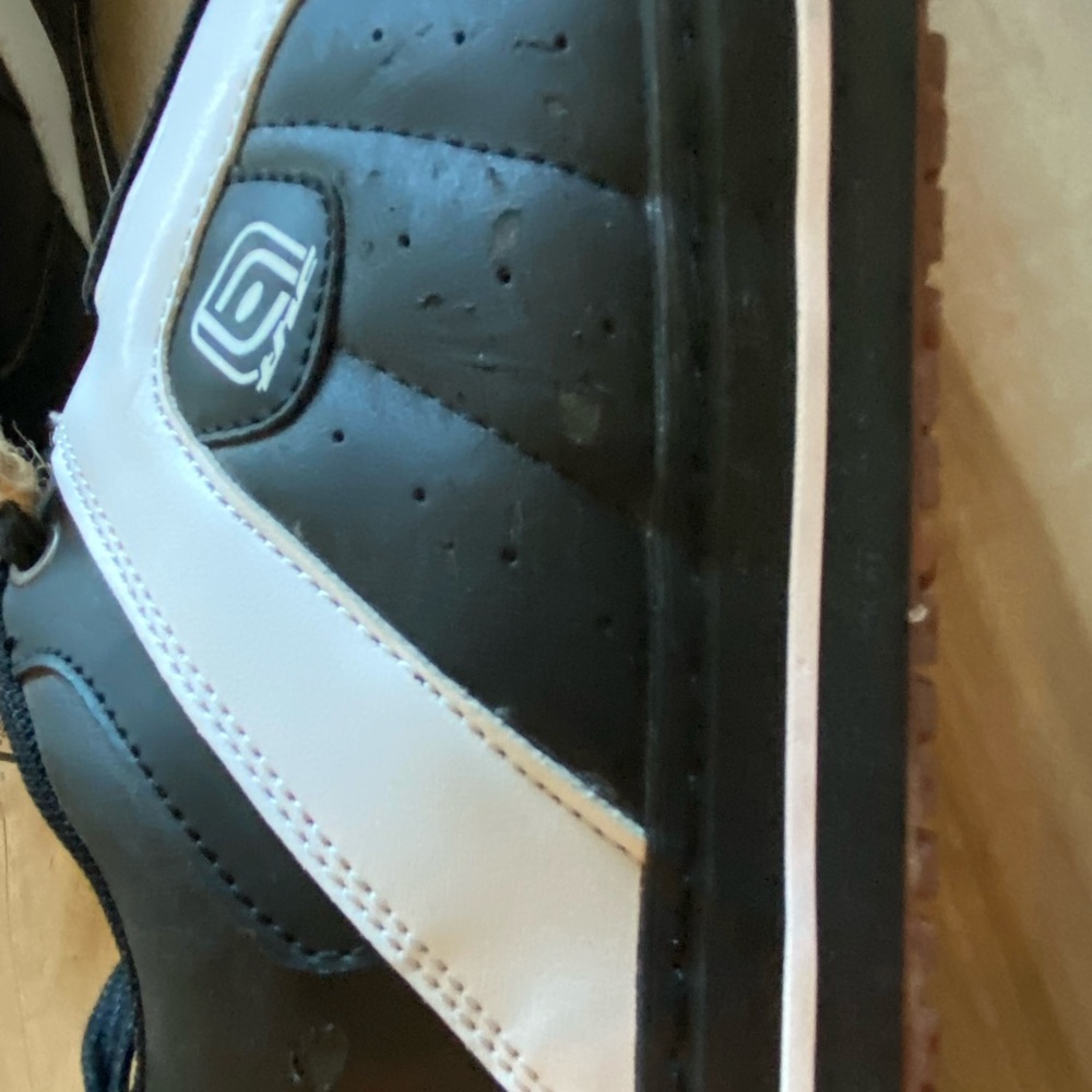 The BMX cycling Black and white European 44 men’s 11 new shoes - Picture 12 of 13